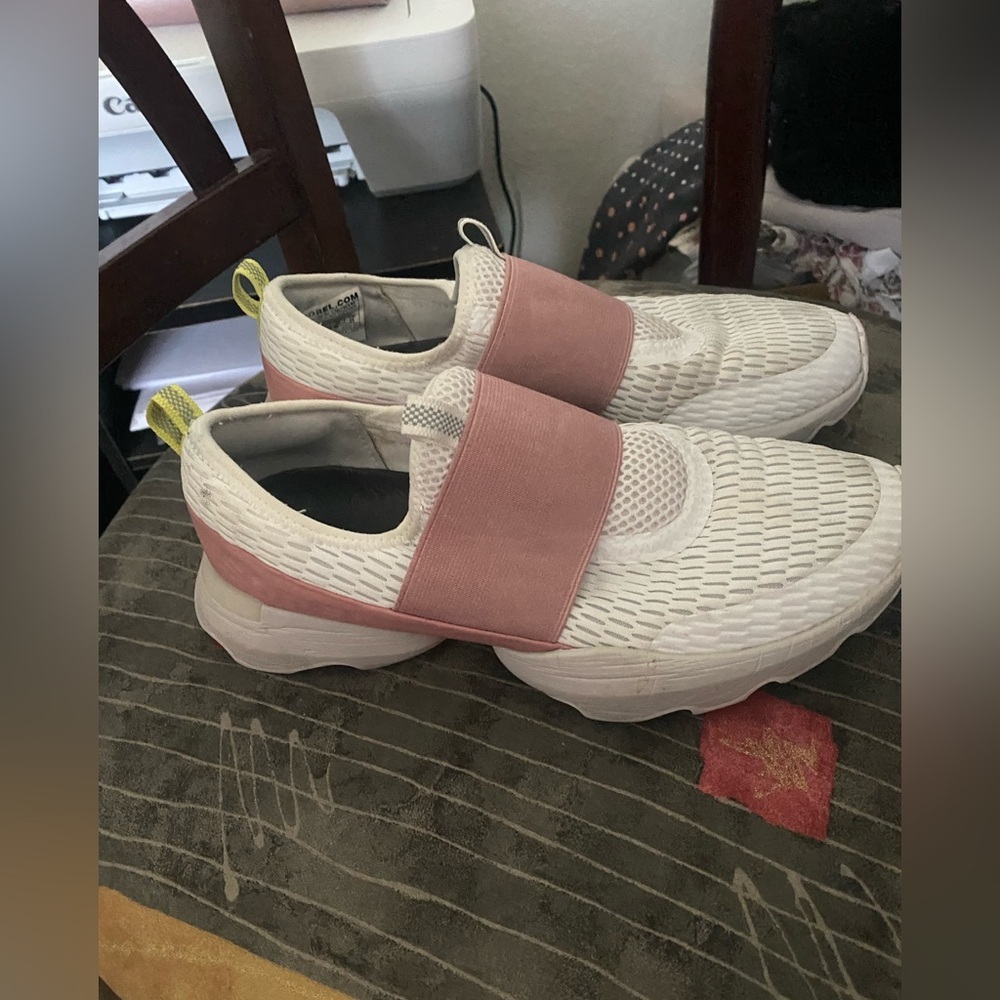 Sorel Size 8 Kinetic Impact Strap White Pink Slip-on Float
Sneaker DUAL IMPACT - Picture 7 of 15